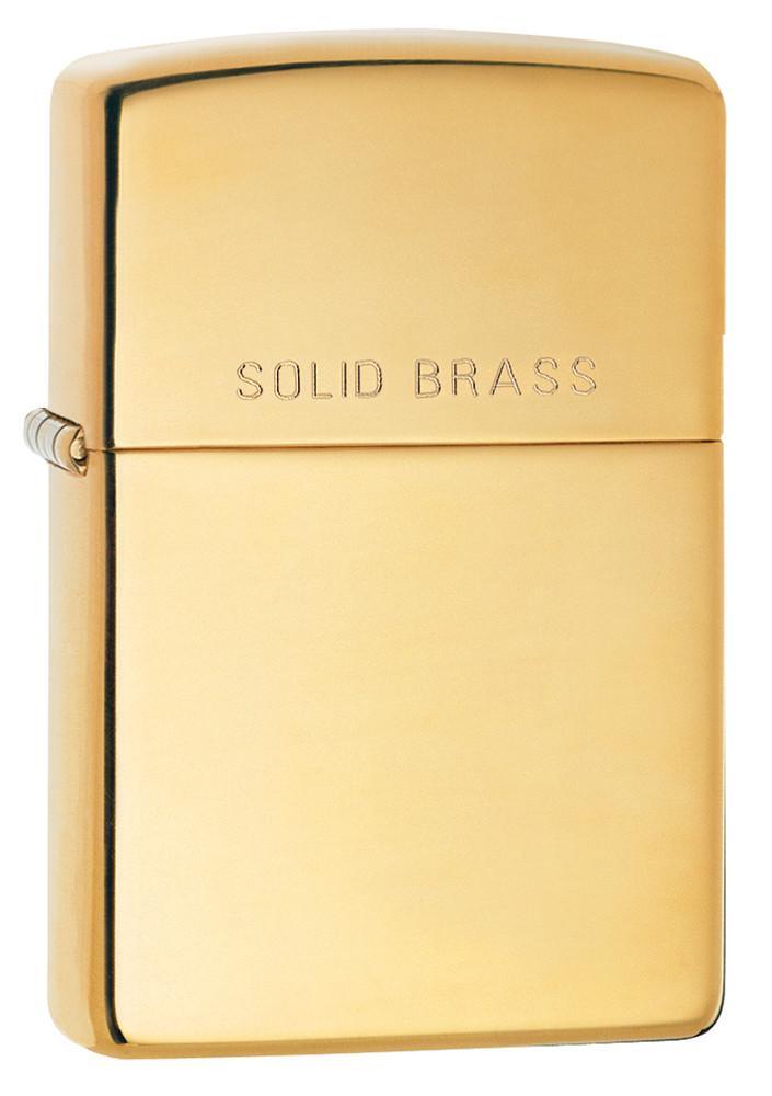 Bật Lửa Zippo Polished Brass Engraved 254