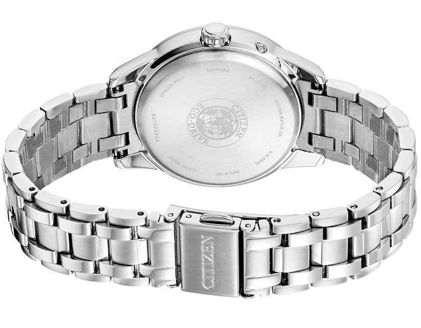 Đồng Hồ Nữ Citizen Dây Thép Không Gỉ FC8001-87D - Mặt Xà Cừ (Sapphire)