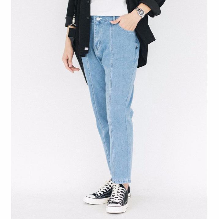 Quần jeans nam dáng suông SSSTUTTER chất liệu denim cao cấp đứng dáng tony jeans