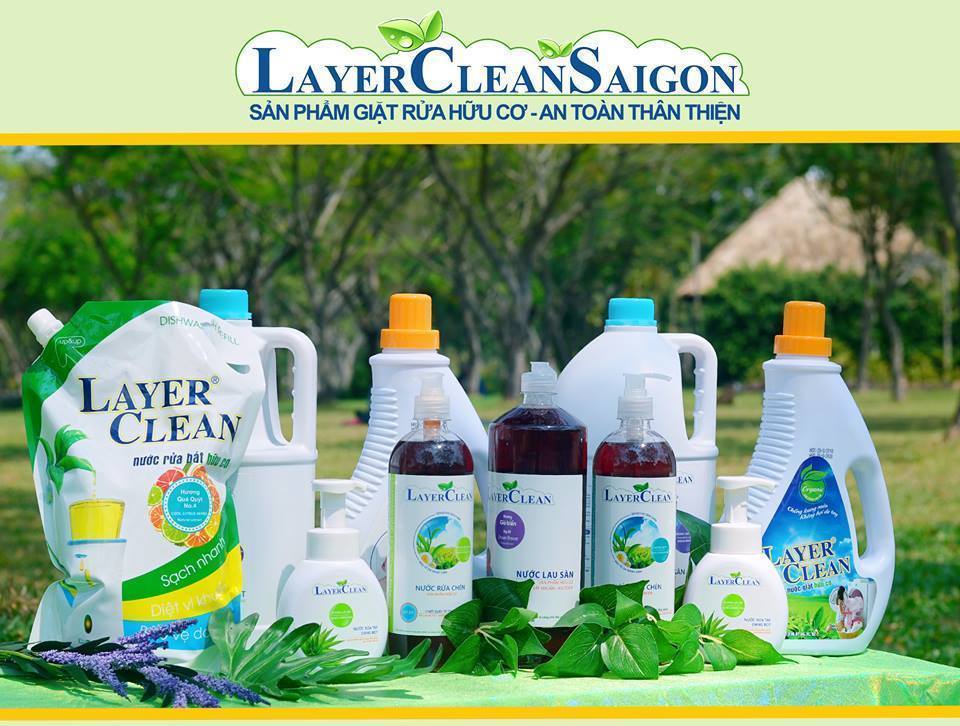 Hình ảnh Túi châm nước rủa chén bát Layer Clean 2L hương quýt