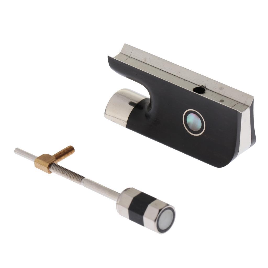 4/4 Size Carbon Fiber Cello Bow Ebony Frog for String Instrument Accessory