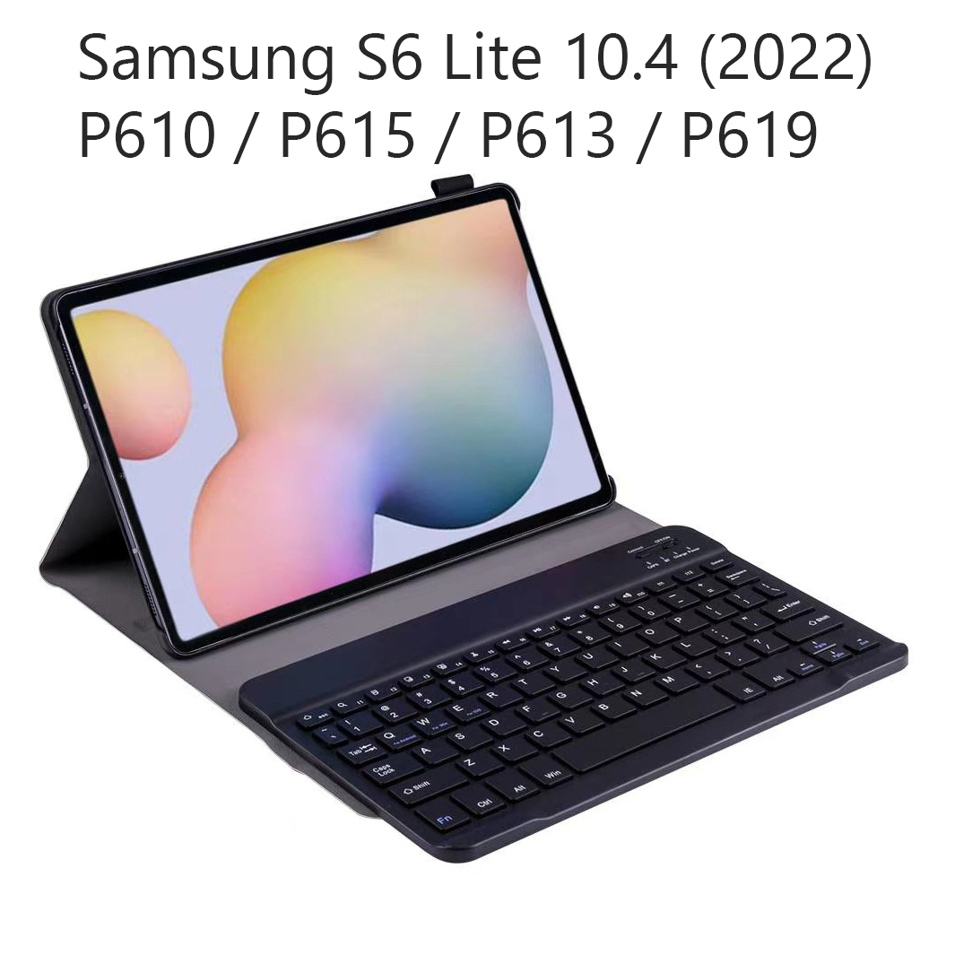 Bao Da Kèm Bàn Phím Dành Cho Samsung Galaxy Tab S6 Lite 10.4 P610 / P615 / P613 / P619 Bluetooth