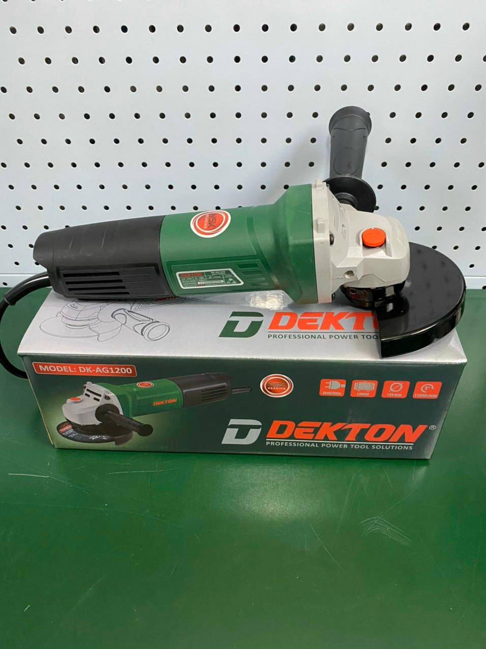 MÁY MÀI ĐIỆN 1200W 125MM DEKTON DK-AG1200 - HÀNG CHÍNH HÃNG