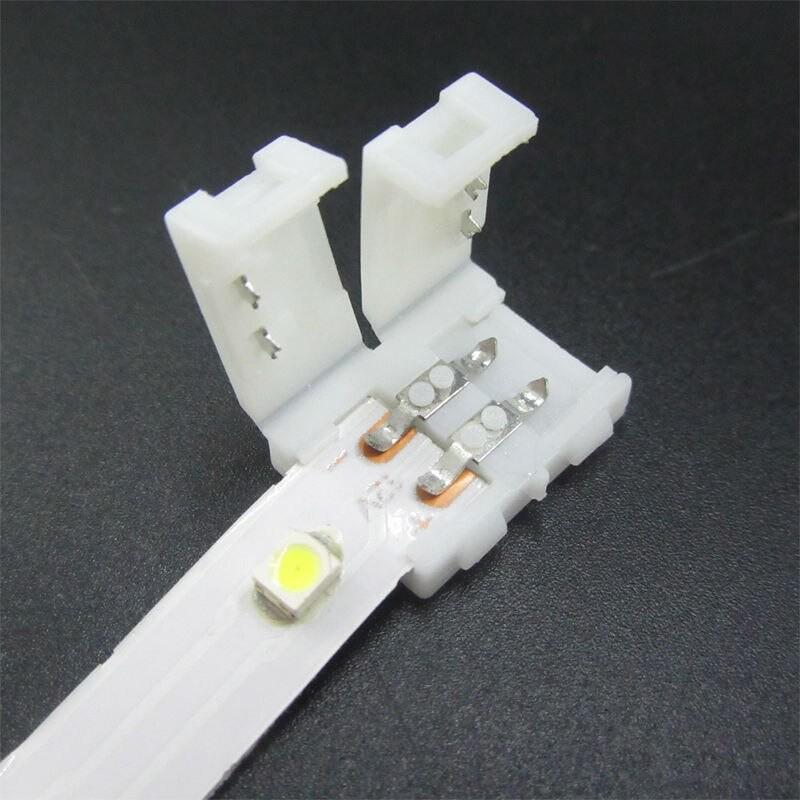 Set 10 Đầu Nối Đèn Led 10mm 2 Pin Cho Dây Đèn Led 5050,5630,5730