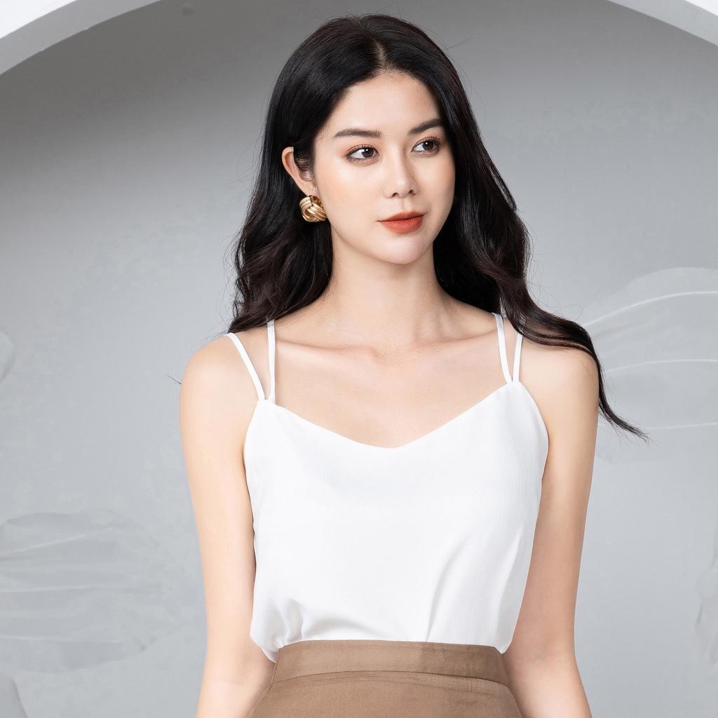 Áo 4 Dây Nữ Đan Chéo Thời Trang UK Fashion Phong Cách Thời Trang Quyến Rũ, Sang Chảnh, Vải Hàn Cao Cấp NKFSM2105023