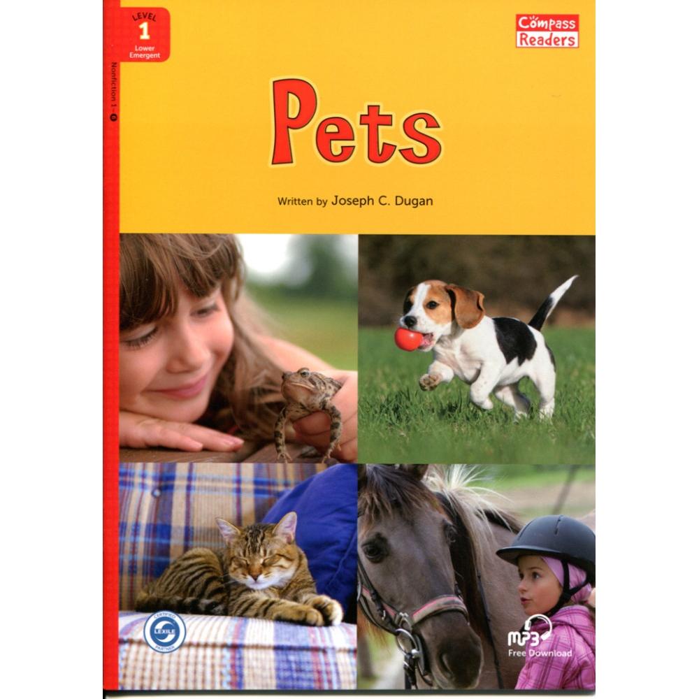 [Compass Reading Level 1-6] Pets - Leveled Reader with Downloadable Audio