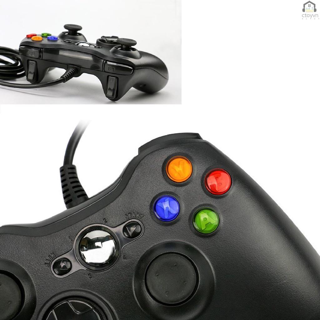 Tay cầm chơi game có dây cho X-Box 360