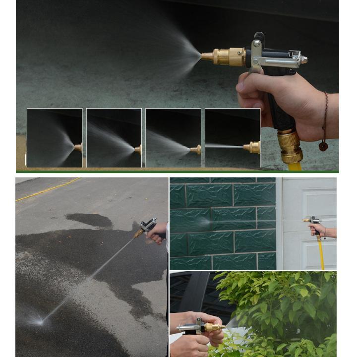 ️️ Bộ dây và vòi xịt tăng áp lực nươc 300% loại 10m 206712