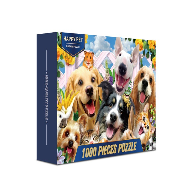 Ghép Hình 1000 Mảnh Tranh Động Vật Jigsaw Puzzle Randomcut 1000 Pcs