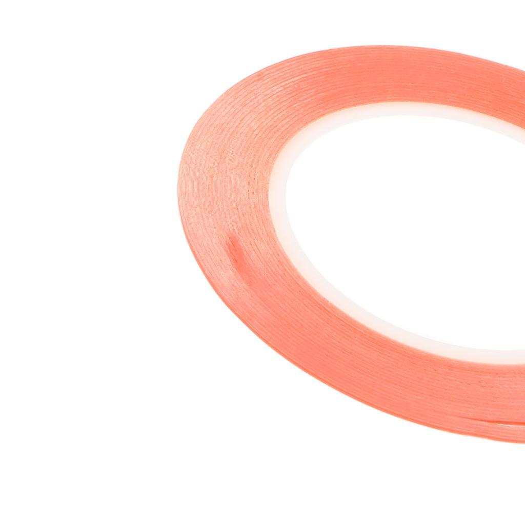 2- Red Double Sided Adhesive Tape Mobile Phone Computer Screen Repair 1mm