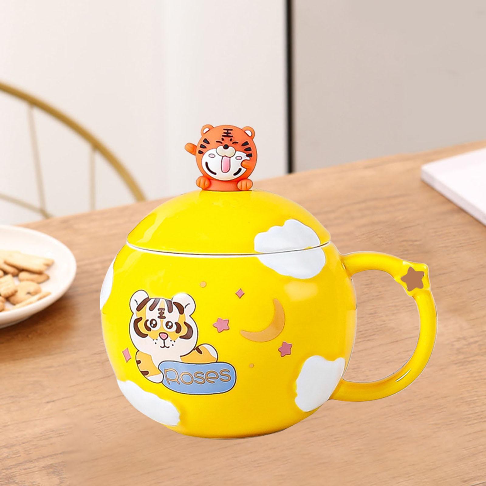 2 Pieces Creative Coffee Mug Cups Breakfast Juice Milk Water Cups Gifts