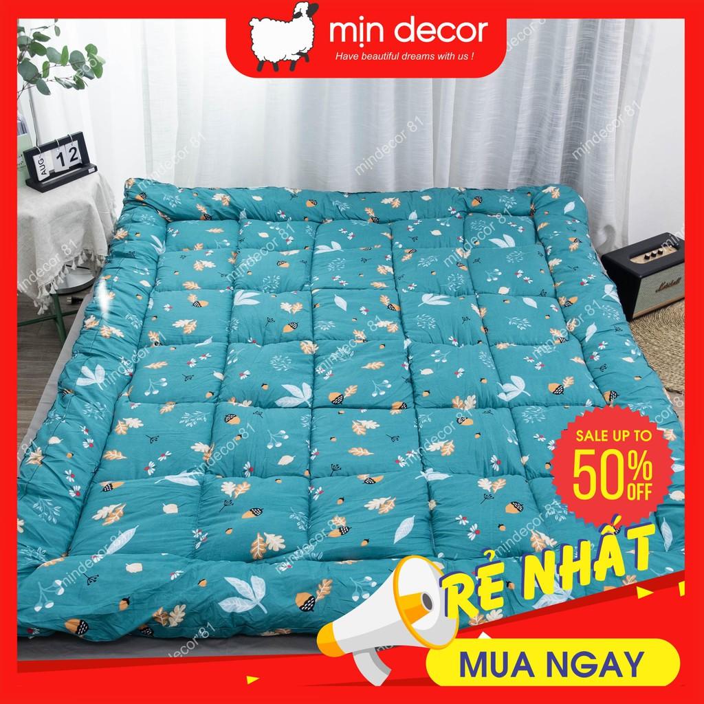 Tấm Topper Topper Hoa LV Nệm Cao Cấp - Thiết Kế Mịn Decor