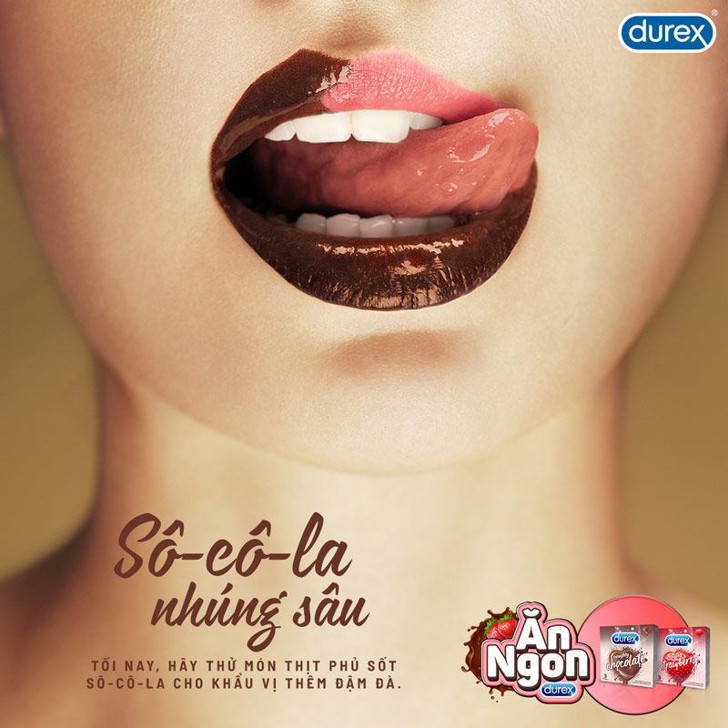 Bao cao su Durex Naughty Chocolate