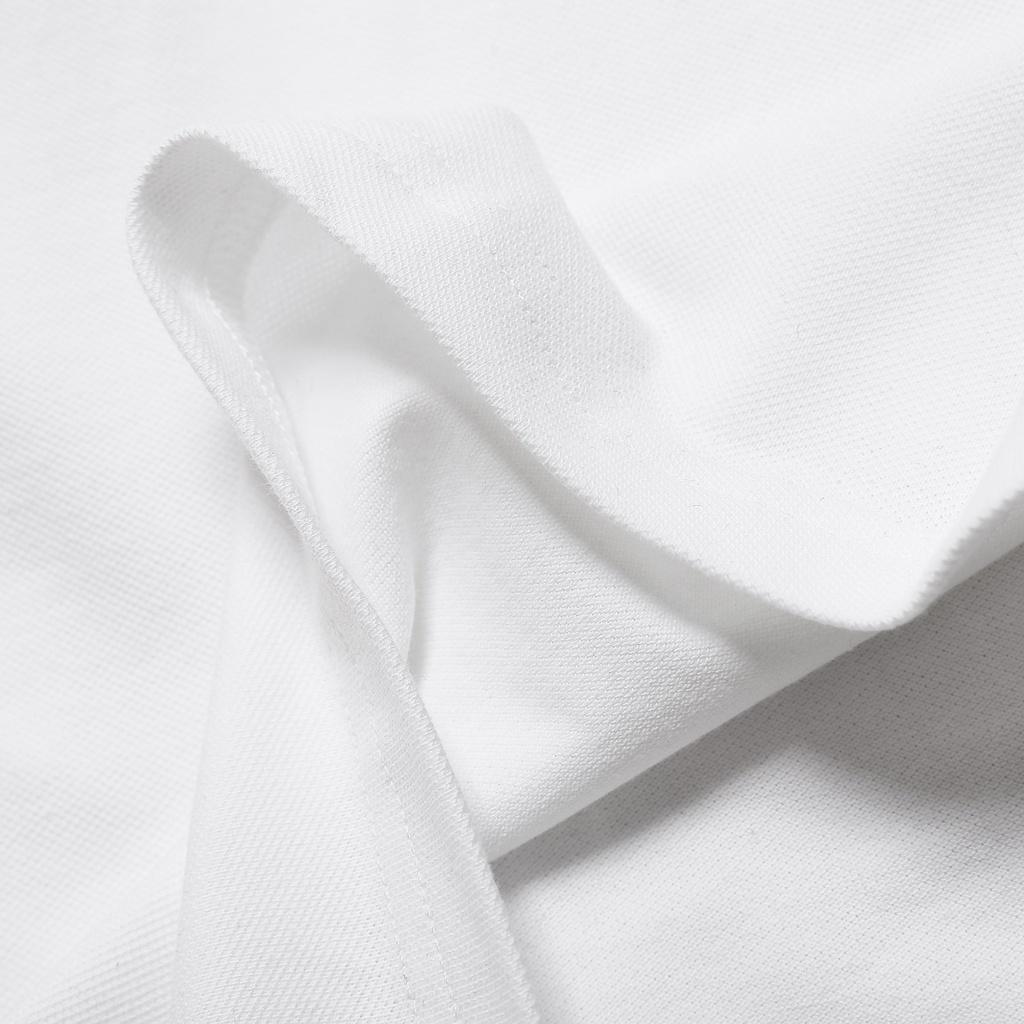 Áo Phông Dài Tay Trắng Trơn Basic, Chất liệu Cotton Mềm Mịn Co Giãn 4 Chiều - CEFFYLO