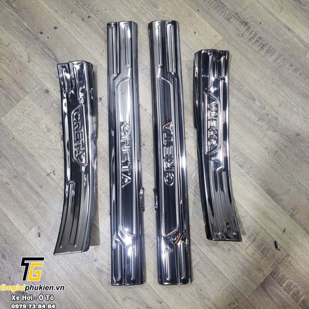 Bộ Ốp bậc cửa, Nẹp bước chân Titan Hyundai Creta