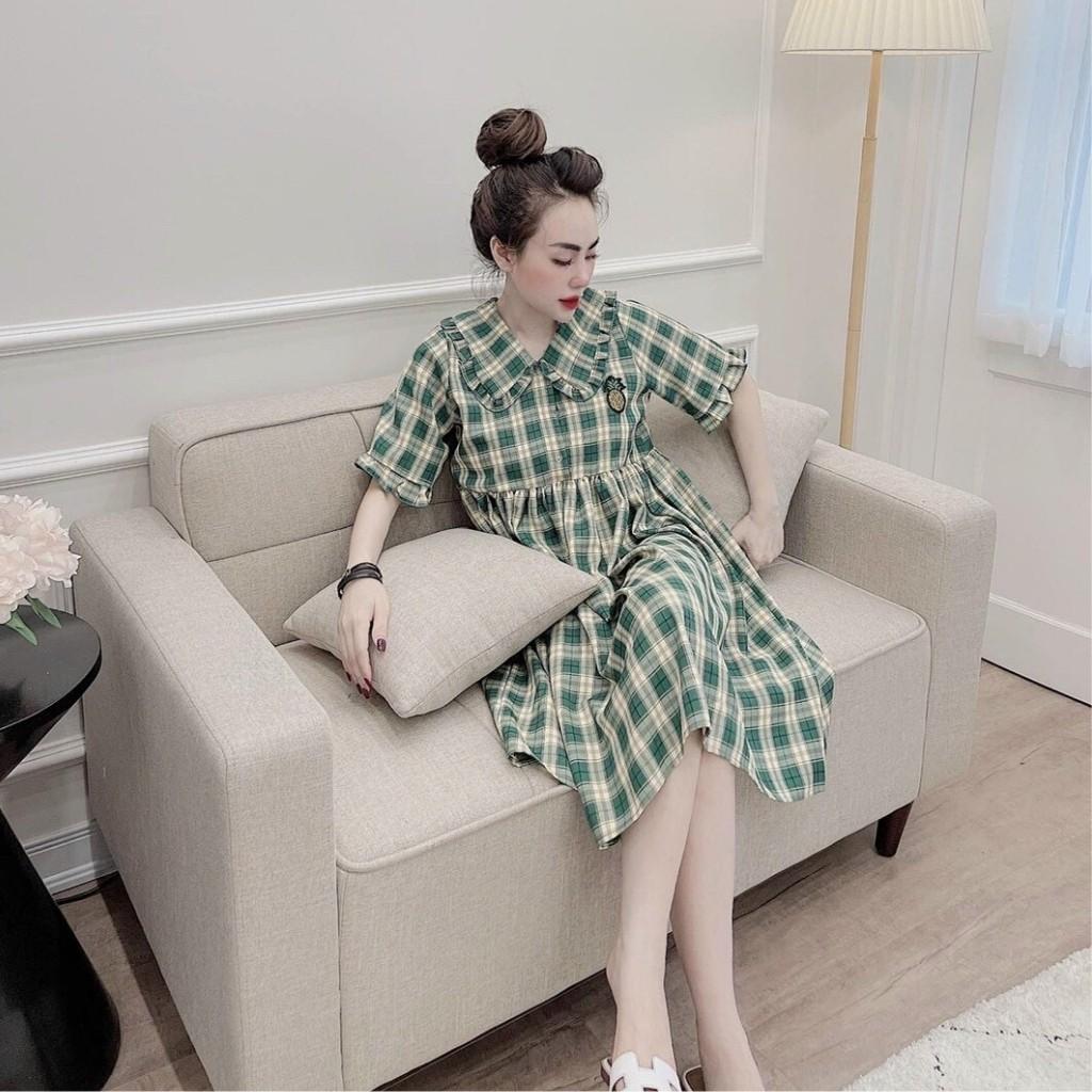 Váy Babydoll Dáng Tiểu Thư Dễ Thương Cho Nữ Kèm Ảnh Thật