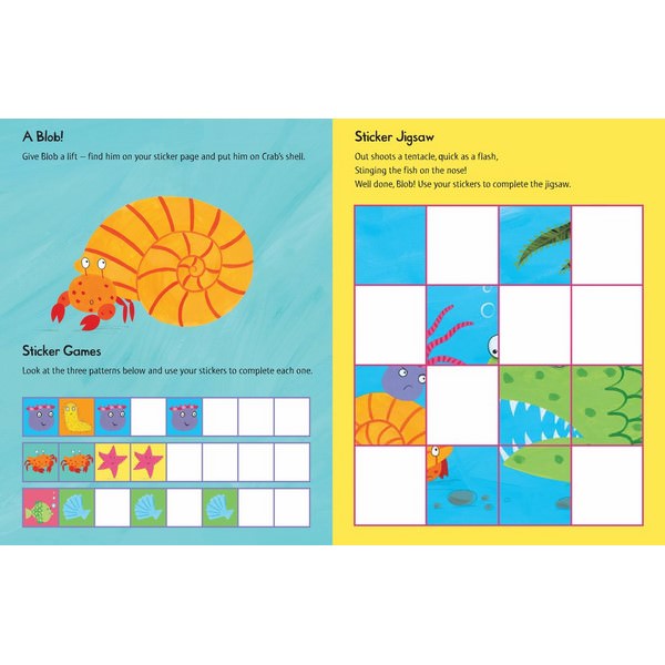 Sharing a Shell Sticker Book