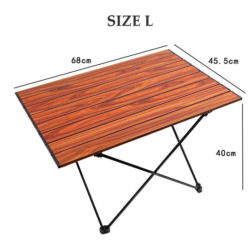 Bàn dã ngoại xếp gọn picnic du lịch gấp gọn bằng hợp kim nhôm nhẹ, gấp gọn, chắc chắn, độ bền cao.
