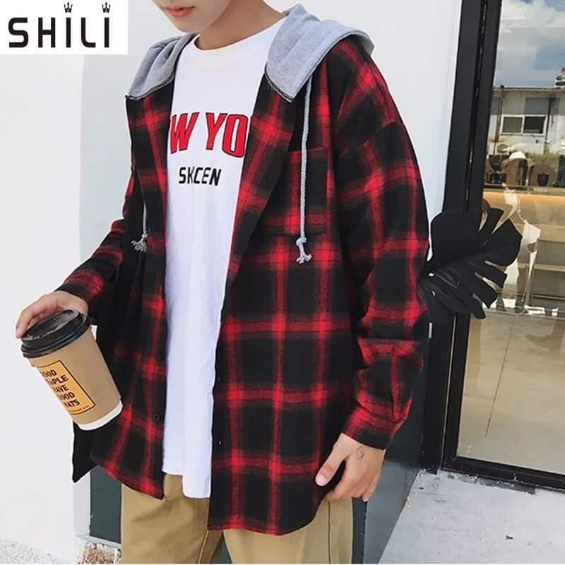 ÁO KHOÁC FLANEL CARO - FORM RỘNG UNISEX