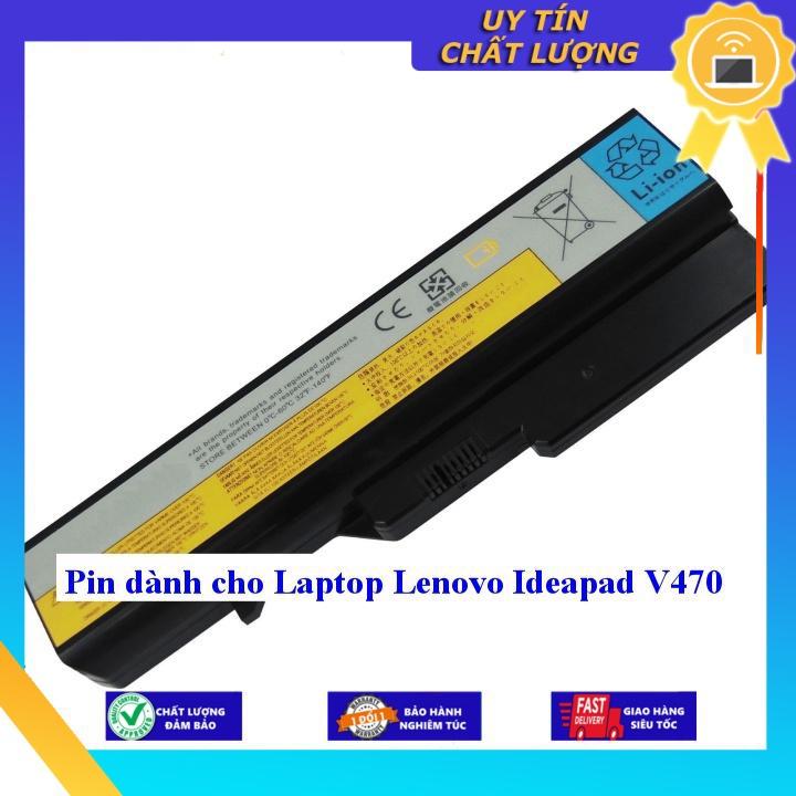 Pin dùng cho Laptop Lenovo Ideapad V470 - Hàng Nhập Khẩu  MIBAT106