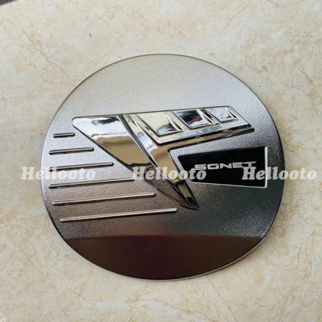 ỐP NẮP BÌNH XĂNG XE KIA SONET ĐỜI 2021-2023 MẠ CROM CAO CẤP