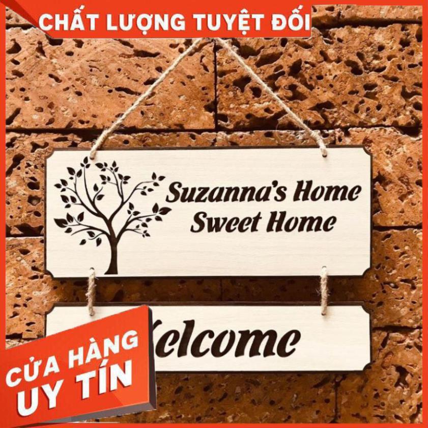 Bảng Hiệu Gỗ Tên Shop sử dụng trang trí chụp ảnh bán hàng Onlne