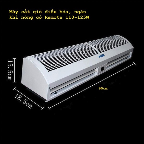 Máy điều hòa cắt gió làm mát không khí cho quán ăn hộ kinh doanh Air-Conditioner 0,9m có Remote công nghệ Nhật Bản