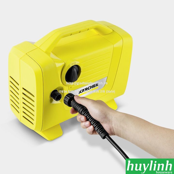 Máy xịt rửa xe cao áp Karcher K2 Power VPS - Hàng chính hãng - Motor cảm ứng từ