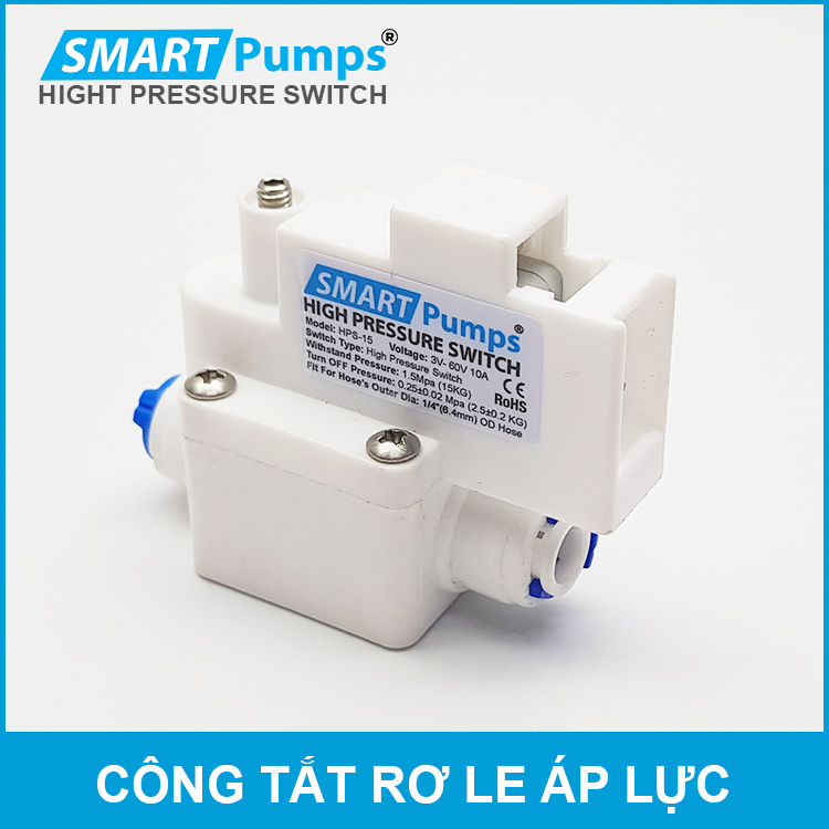 Công tắt áp cao máy bơm máy lọc nước Smartpumps chính hãng