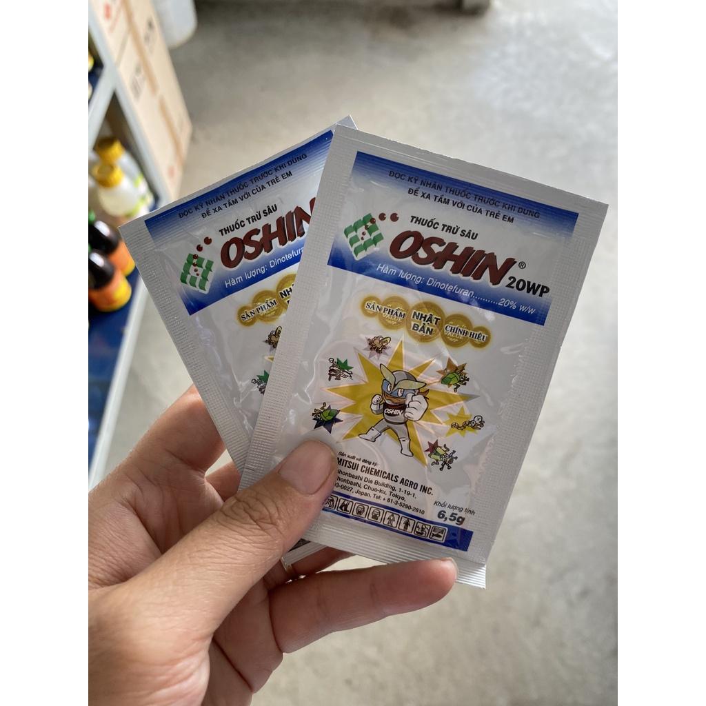 Thuốc trị bọ trĩ, rầy nâu, rầy chổng cánh, bọ phấn trắng Oshin 20WP