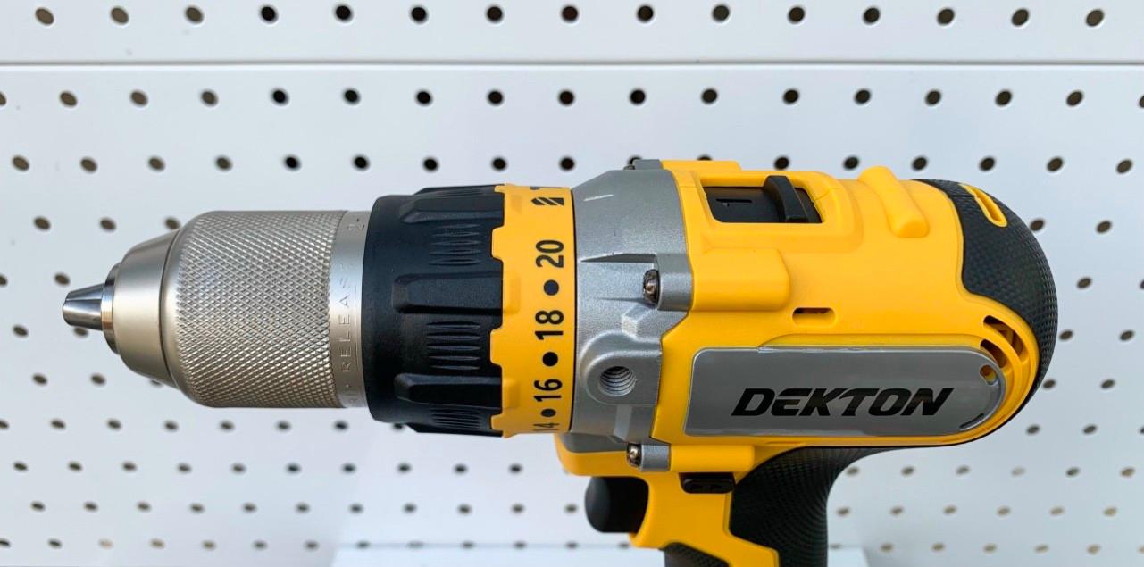 MÁY KHOAN PIN 18-21V 13MM DEKTON D20-ID1390BL - HÀNG CHÍNH HÃNG