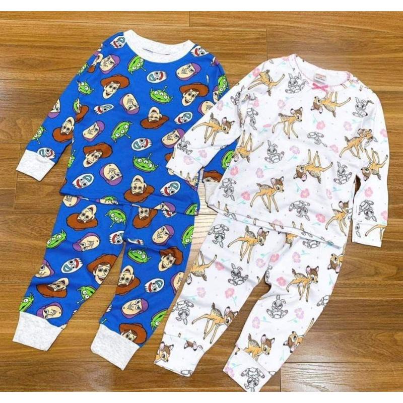 Bộ dài tay bé trai cotton bozip co dãn xuất dư mịn đẹp