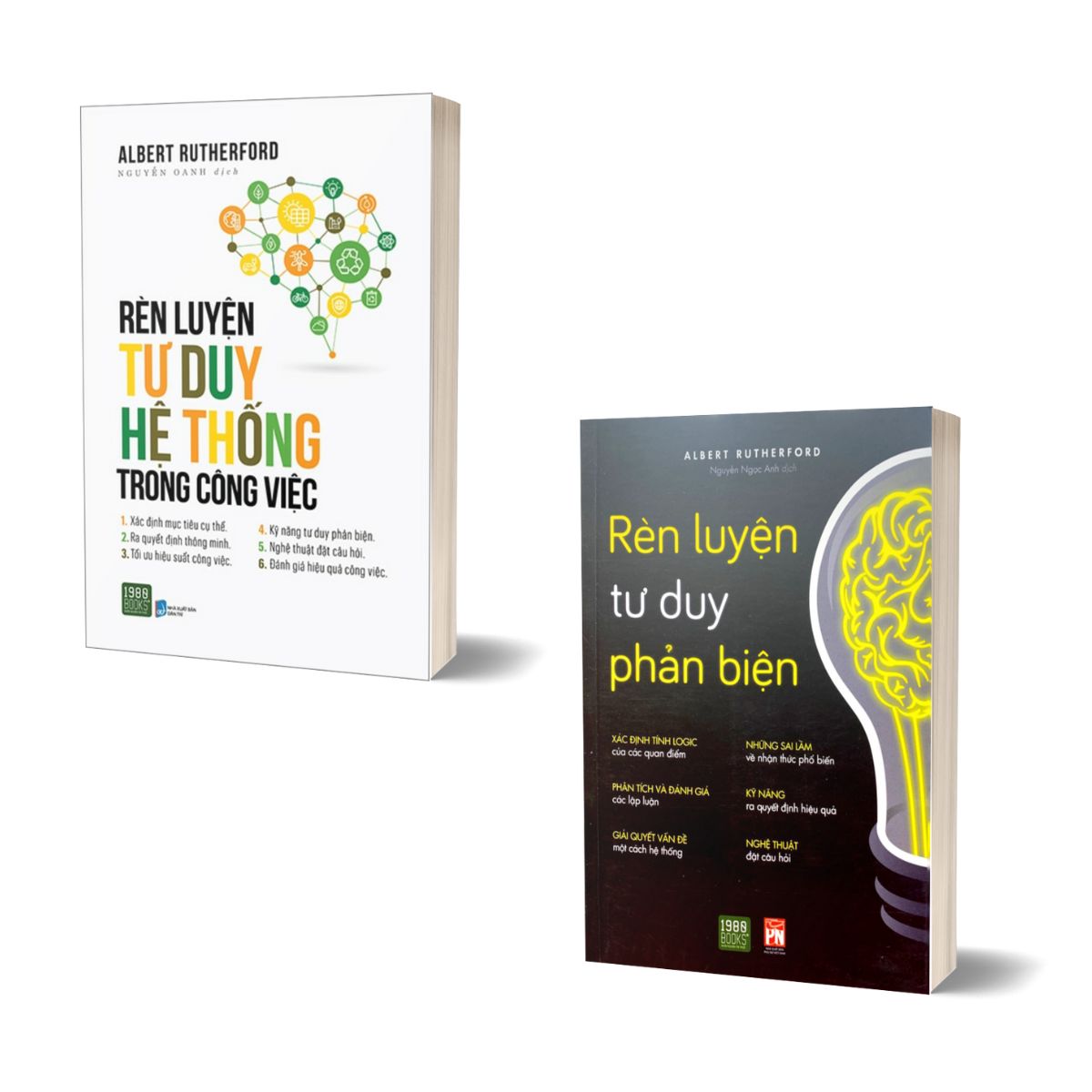 Combo Rèn Luyện Tư Duy Phản Biện + Rèn Luyện Tư Duy Hệ Thống Trong Công Việc