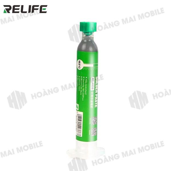 Thiếc hàn ống RELIFE (138, 183 độ) tuýp 10cc