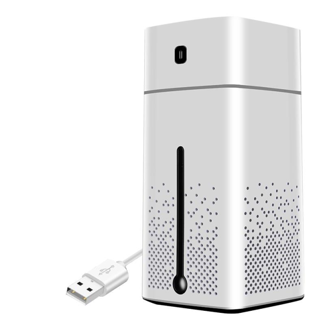 Mới Siêu Âm Thanh Máy Tạo Độ Ẩm Không Khí Khuếch Tán Tắt Tiếng 7 Màu Đèn Ngủ Mini 1000ML Làm Thơm Phòng Hình Cá Mát Phun Sương Tạo Nhà Máy Lọc