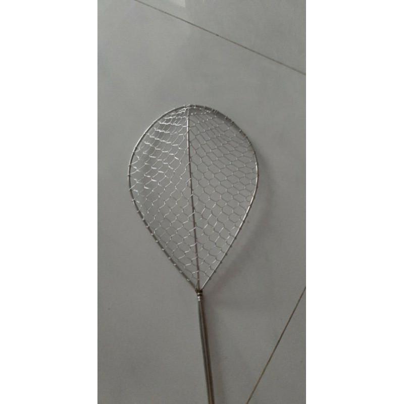 Vợt vớt cá inox loại vừa