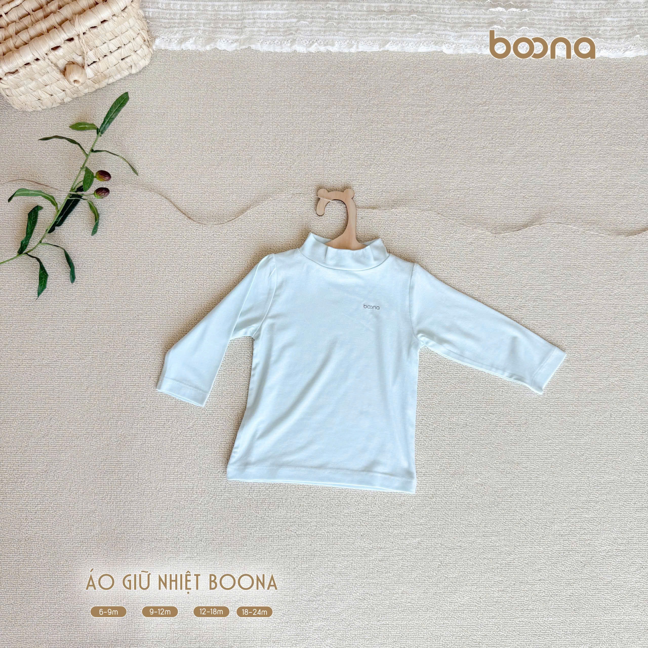 Áo giữ nhiệt Boona cho bé