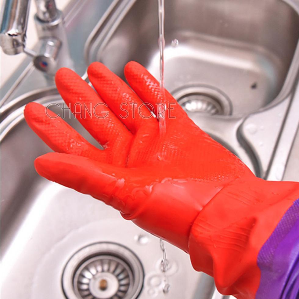 Găng Tay Cao Su Lót Nỉ Siêu Tiện Dụng