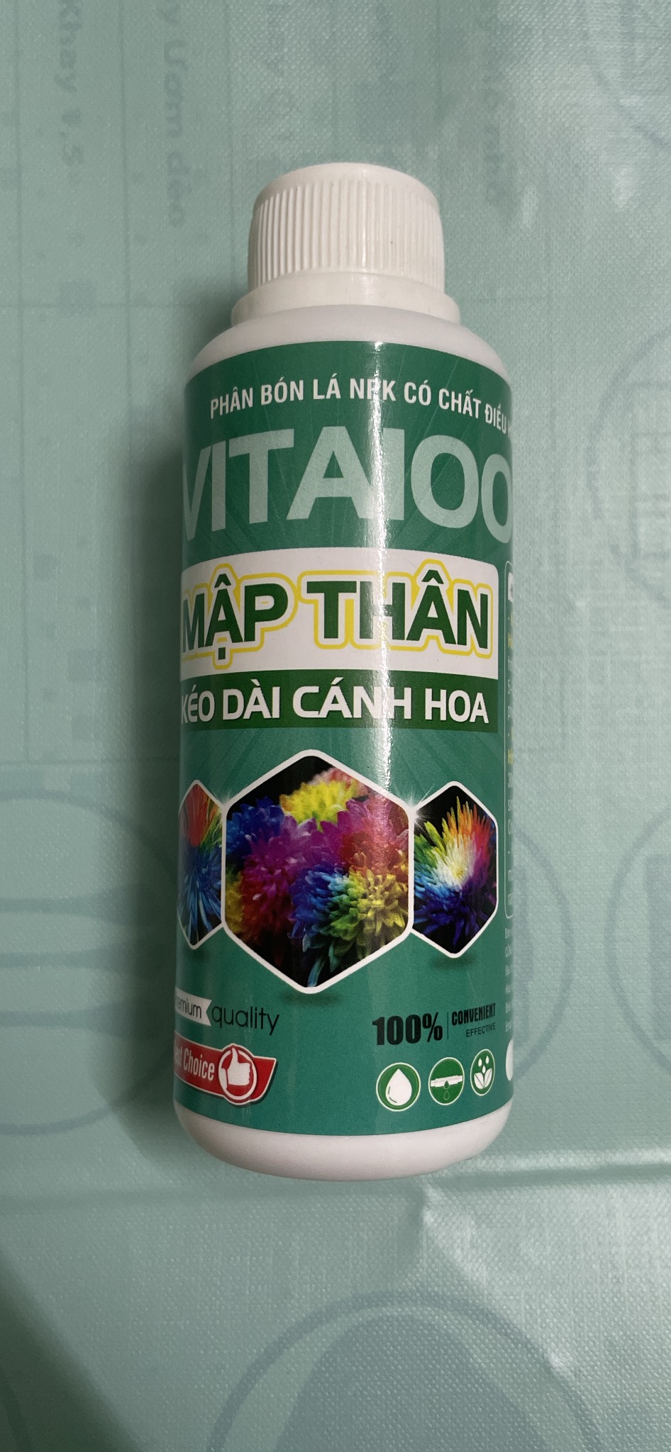 Phân bón điều hòa sinh trường VITA 100 APC mập thân kéo dài cánh hoa lọ 100ml
