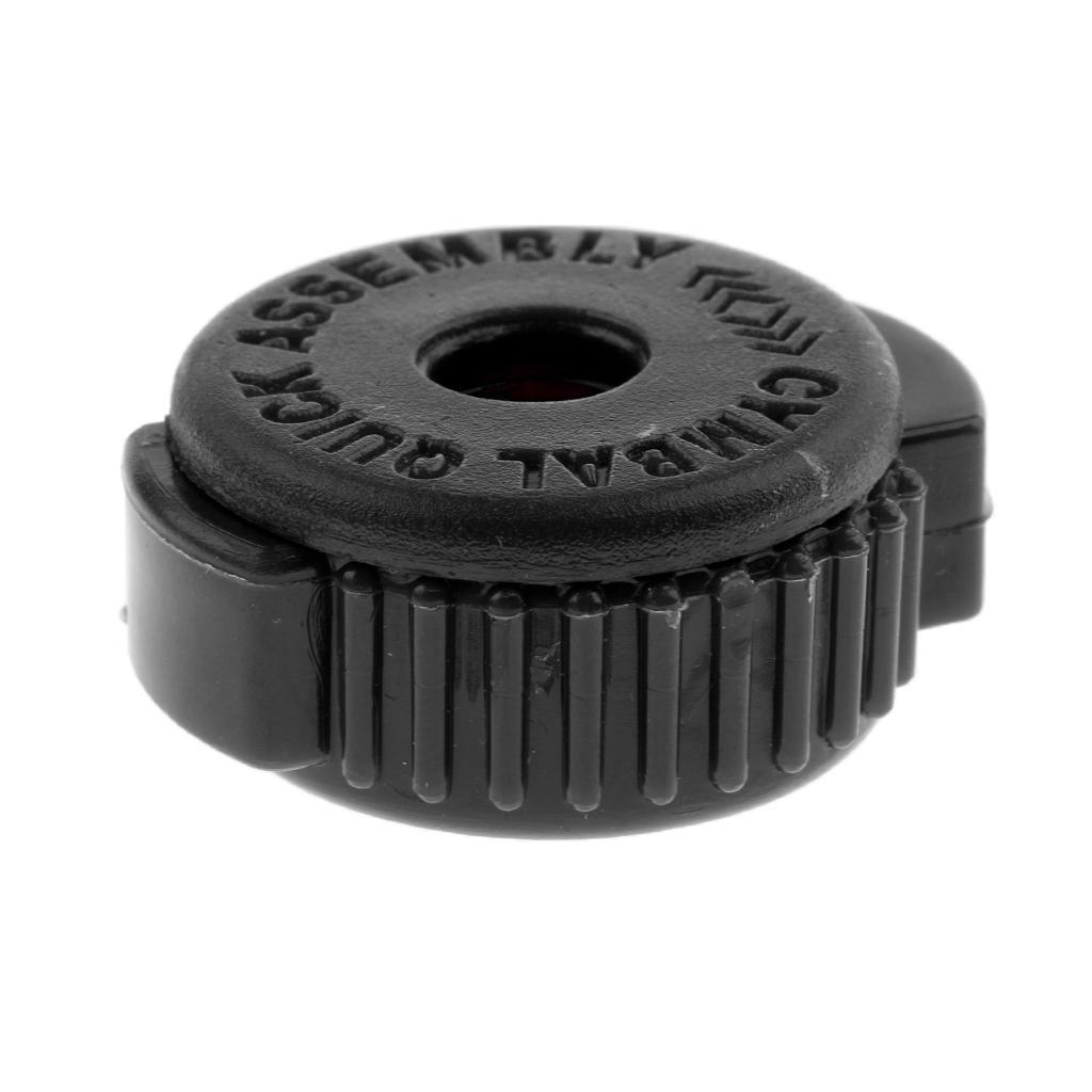 2 Pieces Quick Release Cymbal Nuts Set for Percussion Instrument Parts