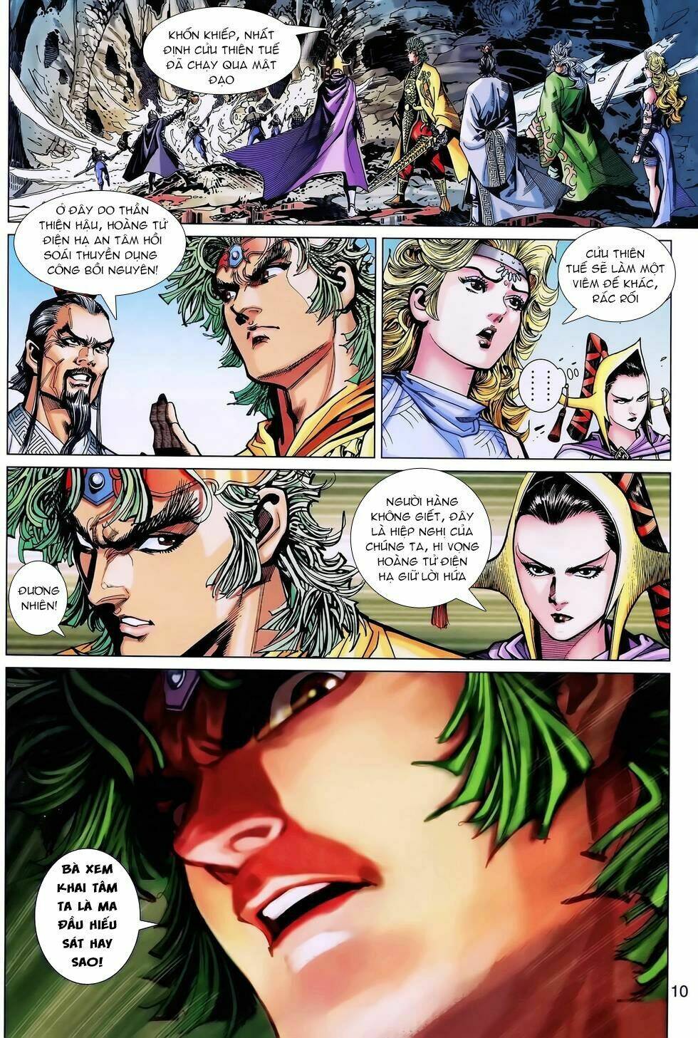 thần binh huyền kỳ 3+3.5 chapter 160 10