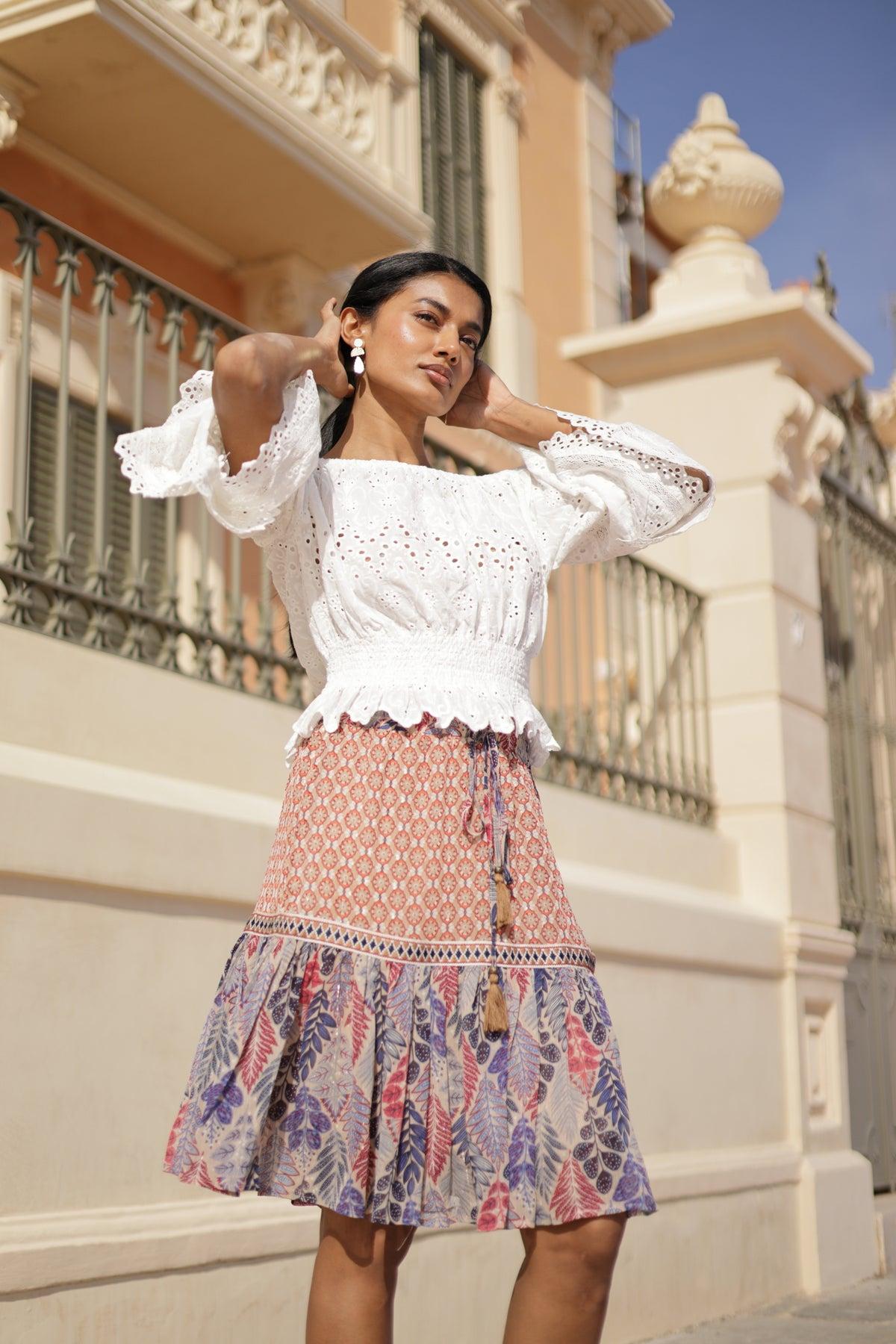 Chân Váy Boho Cao Cấp Luna Llena