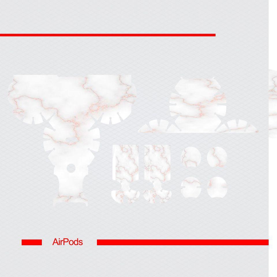 Miếng dán skin cho AirPods in hình đá hồng - dah003 (AirPods ,1 2, Pro, TWS, i12)