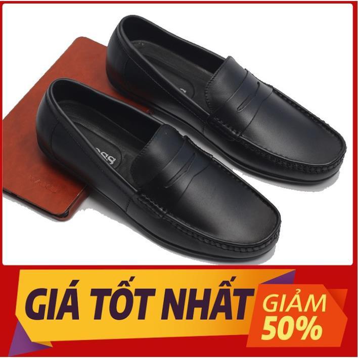 Giày lười nam Da Bò size từ 38 đên 43 (R06)