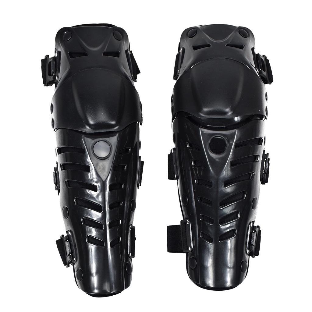 Black Motorcycle Racing Motocross Knee  Protector Protective Gear