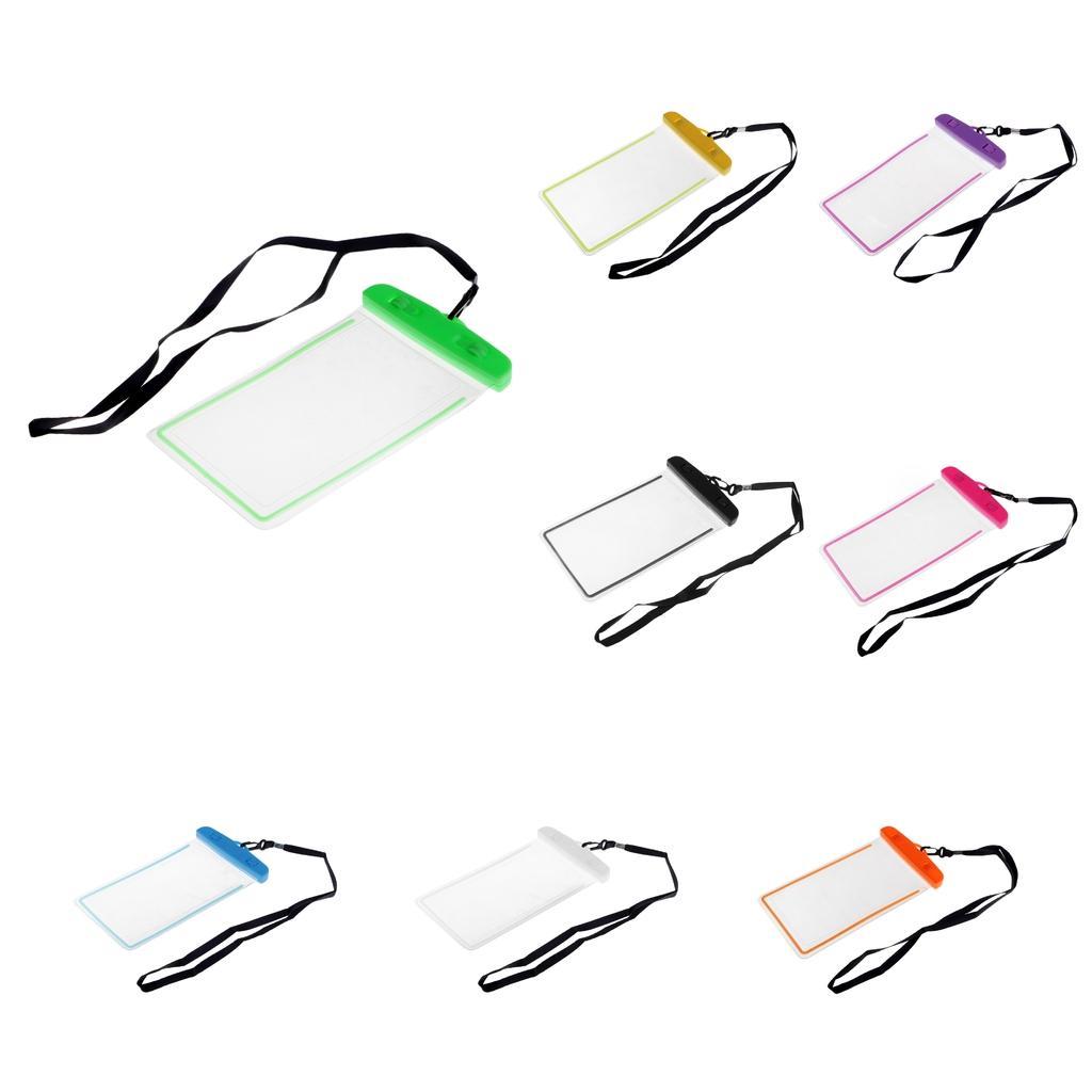 Universal Waterproof Case, Luminous Glow Waterproof Phone Pouch CellPhone Dry Bag for Cell Phones Up To 6" Diagonal