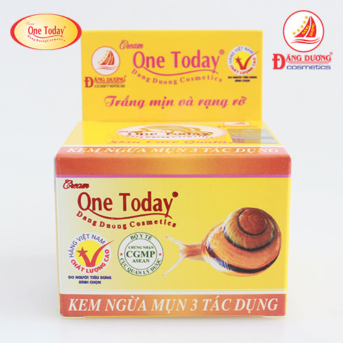 ONE TODAY - KEM NGỪA MỤN 3 TÁC DỤNG - 8g