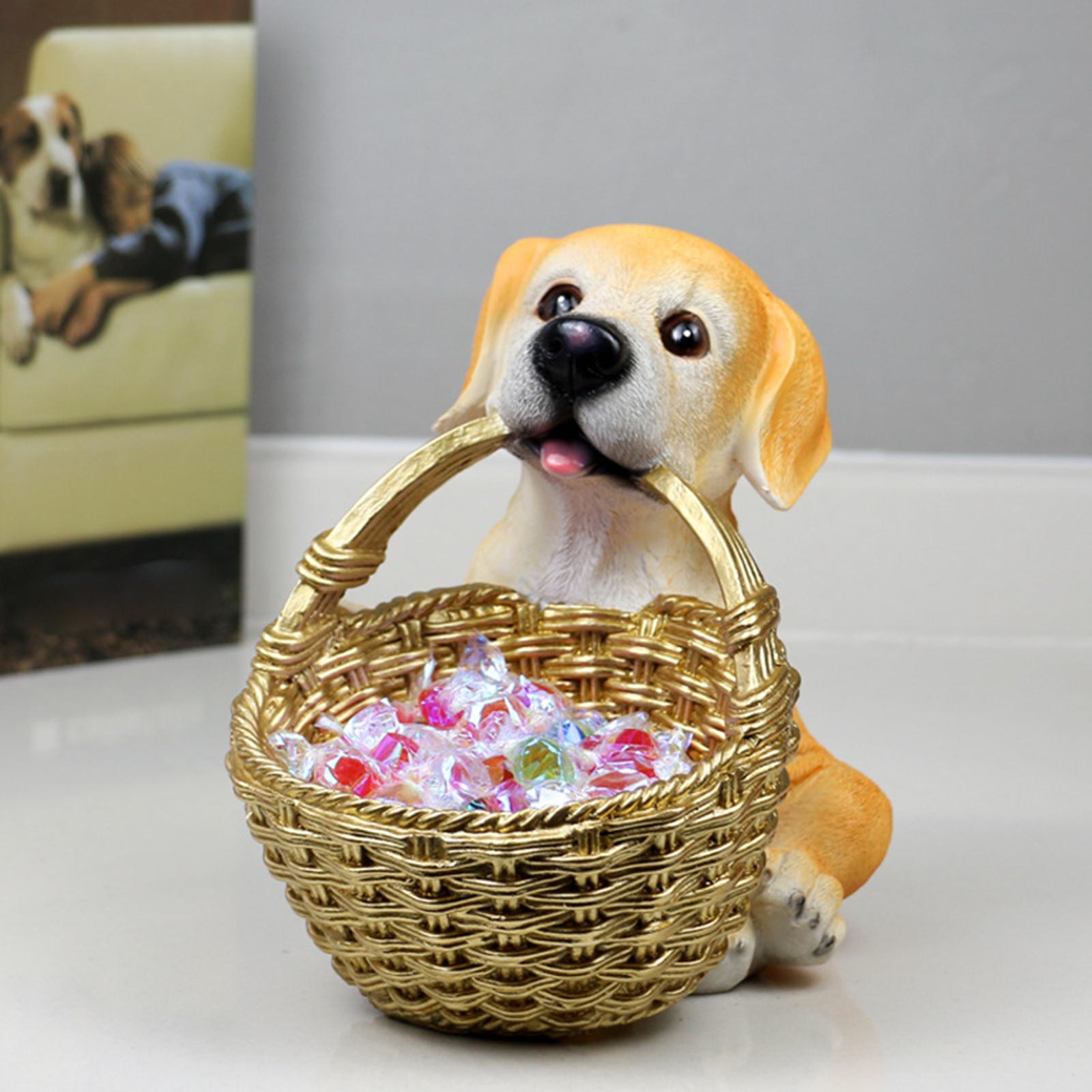 Dog Storage Ornament Decoration Crafts Entrance Key Holder