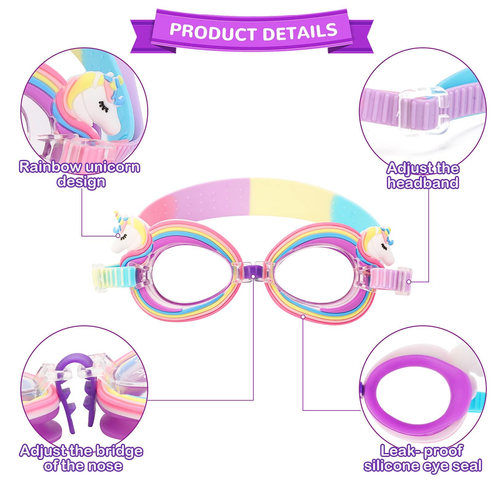 Kính Bơi Cho Trẻ Em Kính Bơi Chống Sương Không Rò Rỉ Chống Tia UV