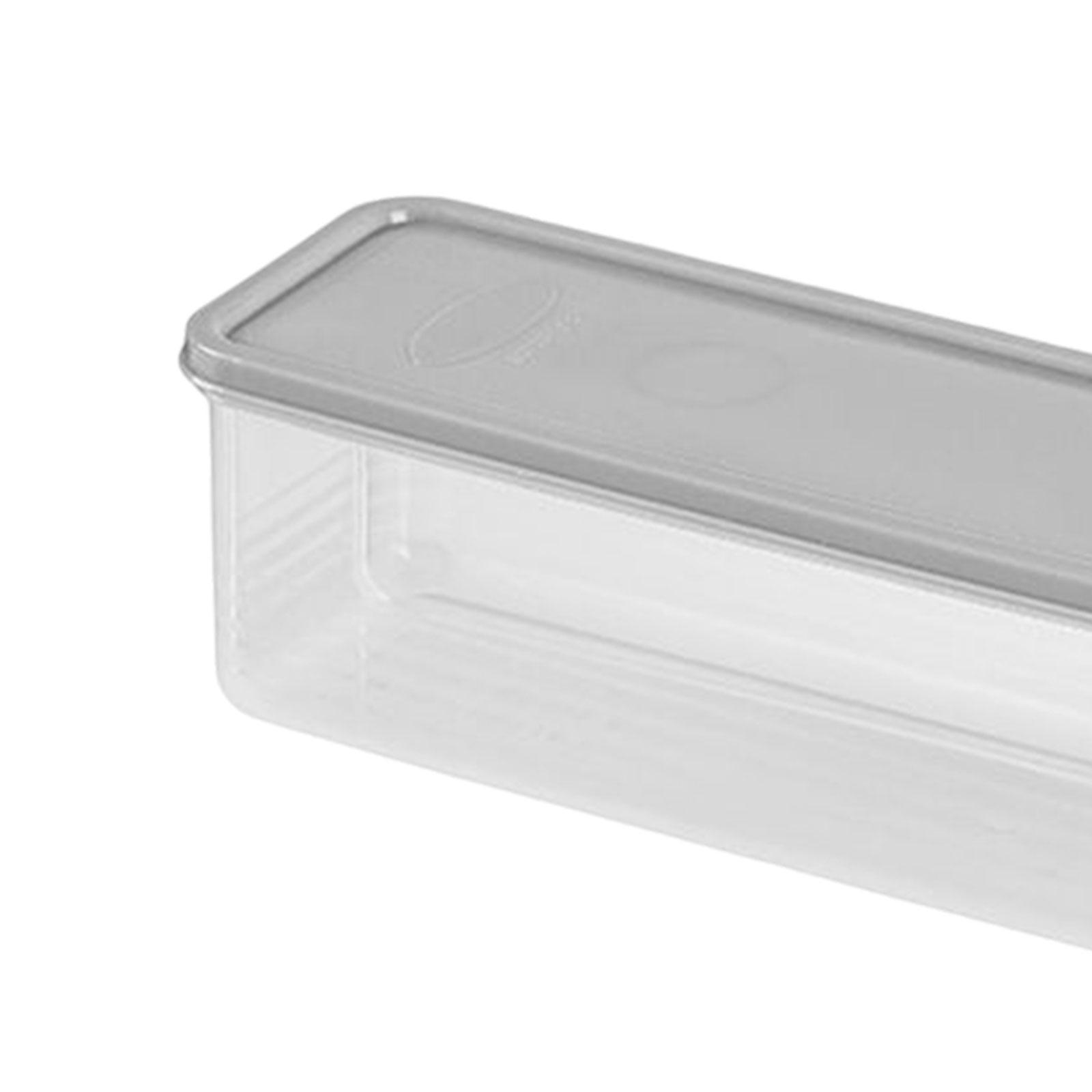 Clear Pasta Storage Container Egg Storage Container with Lid for Drawer